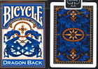 1 Deck Bicycle Blue Dragon Back Playing Cards 